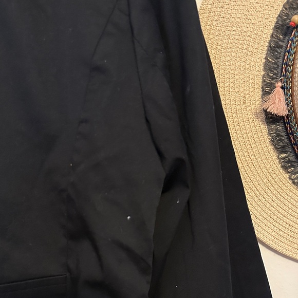 Kenar Black Ruffled Blazer - Picture 7 of 9